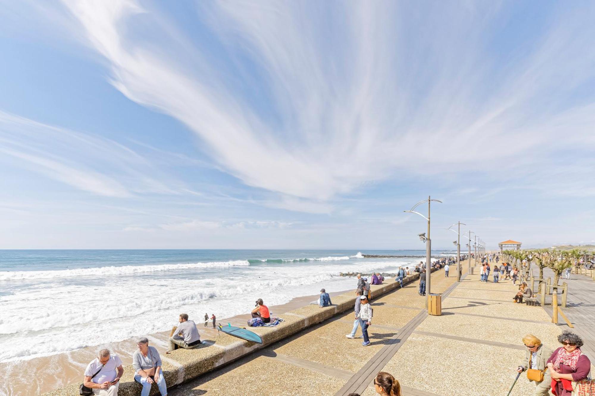 Golden Sand Anglet Biarritz - Front De Mer - Parking Privatif Gratuit Exterior foto